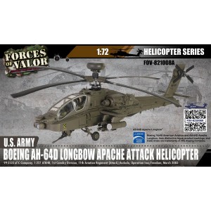 FOV-821008A 1:72 U.S. Army AH-64D Longbow Apache