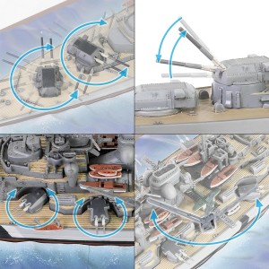 FOV-862052A 1:700 German Battleship Bismarck