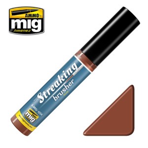 AMIG1254 STREAKINGBRUSHER: RUST
