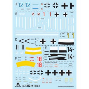 I1312 1:72 FOCKE WULF FW-190 D-9