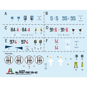 I1437 1:72 FIAT CR.42 FALCO