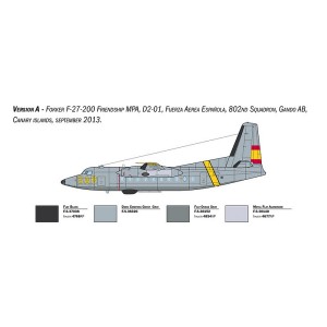 I1455 1:72 FOKKER F-27 MARITIME PATROL AIRCRAFT