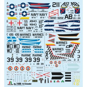 I1456 1:72 F-8E CRUSADER