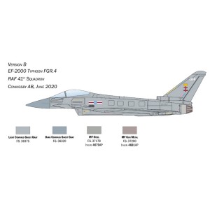 I1457 1:72 EUROFIGHTER EFA RAF SERVICE
