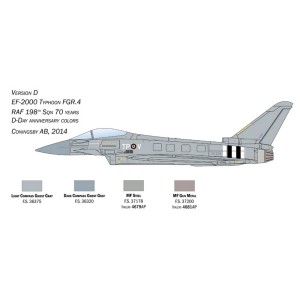 I1457 1:72 EUROFIGHTER EFA RAF SERVICE