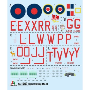 I1462 1:72 Stirling Mk. III