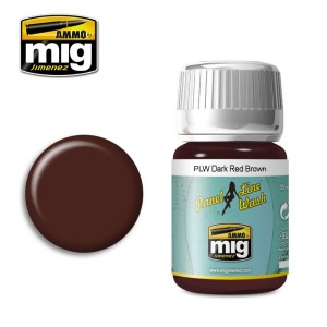 AMIG1605 PANEL LINE: DARK RED BROWN