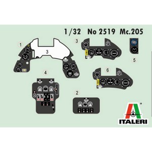 I2519 1:32 MACCHI MC.205 VELTRO