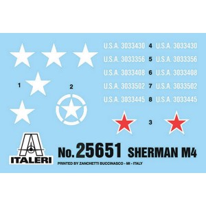 I25751 1:56 M4 SHERMAN 75MM