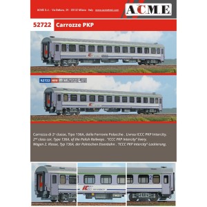 AC52722 1:87 WAG. PKP,2 kl.,Typ 134A, ICCC,ep.V-VI