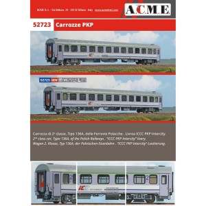 AC52723 1:87 WAG. PKP,2 kl.,Typ 134A, ICCC,ep.V-VI