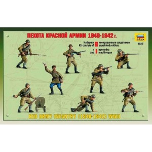 Z3526 1:35 RED ARMY INFANTRY (1940-42)