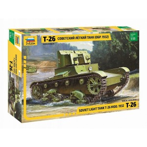 Z3542 1:35 SOVIET TANK T-26 - 1932