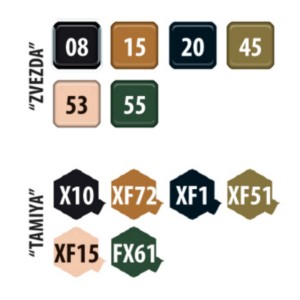 Z3570 1:35 RSSIAN S.F. FIRE SUPPORT TEAM