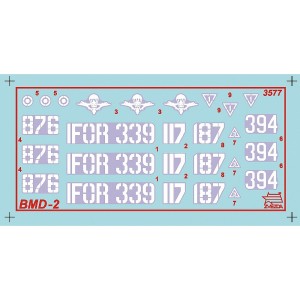 Z3577 1:35 BMD-2 R.AIRBORNE TANK