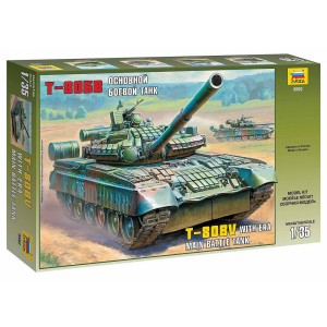 Z3592 1:35 T-80BV RUSSIAN MAIN BATTLE TANK