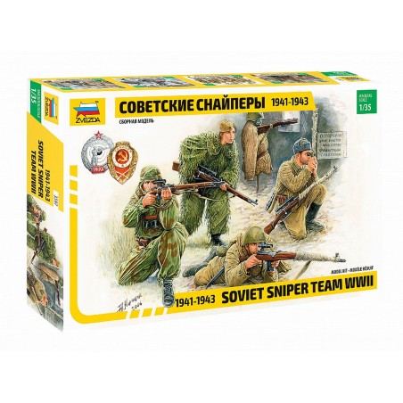 Z3597 1:35 SOVIET SNIPER TEAM