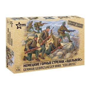 Z3599 1:35 FIGURKI-GERMAN GEBIRGSJAGER WWII