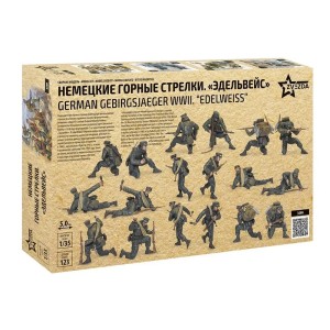 Z3599 1:35 FIGURKI-GERMAN GEBIRGSJAGER WWII