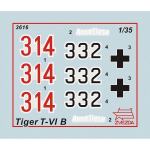 Z3616 1:35 KINGTIGER PORSCHE