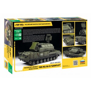 Z3633 1:35 RUSS.TOR M2 MISSI.SYSTEM/LAUNCH VEHICLE