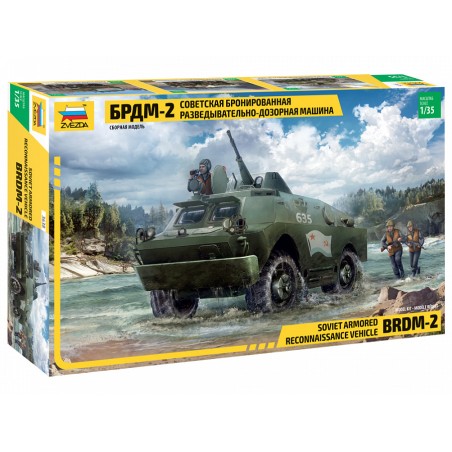 Z3638 1:35 BRDM-2 RUSSIAN ARMORED CAR (PL)