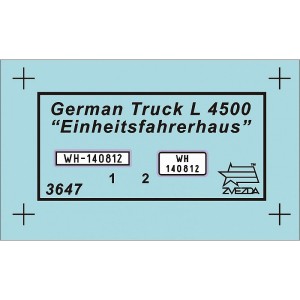 Z3647 1:35 L-4500S EINHEITSKABINE