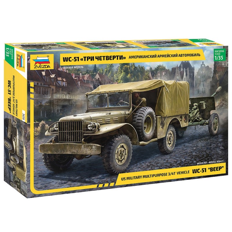 Z3656 1:35 DODGE WC-51 "BEEP"