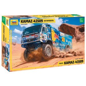 Z3657 1:35 KAMAZ-43509 RALLYE TRUCK