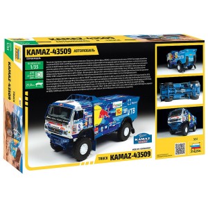 Z3657 1:35 KAMAZ-43509 RALLYE TRUCK