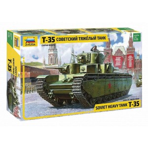Z3667 1:35 T-35 HEAVY SOVIET TANK