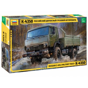 Z3692 1:35 RUSSIAN 2 AXLE MILITARY TRUCK K-4326