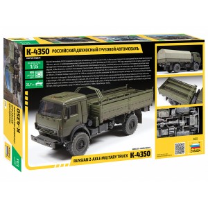 Z3692 1:35 RUSSIAN 2 AXLE MILITARY TRUCK K-4326