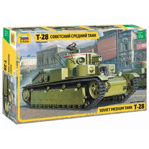Z3694 1:35 T-28 HEAVY TANK