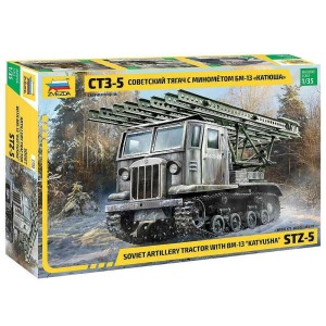 Z3700 1:35 STZ-5 WITH BM-13 "KATYUSHA"