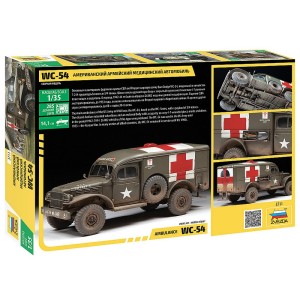 Z3711 1:35 DODGE WC-54 AMBULANCE