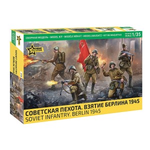 Z3718 1:35 SOVIET INFANTRY BERLIN 1945