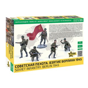Z3718 1:35 SOVIET INFANTRY BERLIN 1945