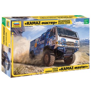 Z43005 1:43 KAMAZ 43509 RALLYE TRUCK