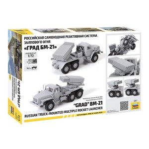 Z5051 1:72 BM-21 GRAD 1 ROCKET LAUNCHER