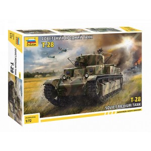 Z5064 1:72 T-28 SOVIET TANK