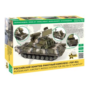 Z5081 1:72 RUSS.ANTI-AIRCRAFT SYSTEM TOR-M2/SA-15