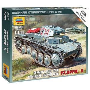 Z6102 1:100 GER.LIGHT TANK PANZER II