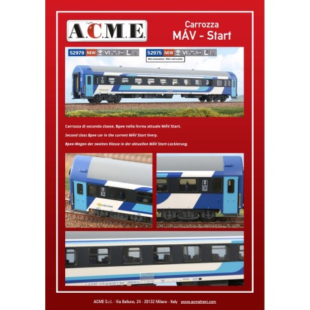 AC52975 1:87 WAGON 2 kl., MAV, RABA, ep. VI