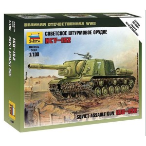 Z6207 1:100 SELF-PROPELED GUN ISU-152