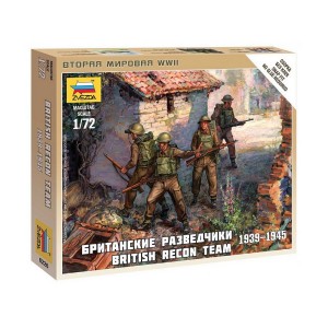 Z6226 1:72 BRITISH RECON TEAM