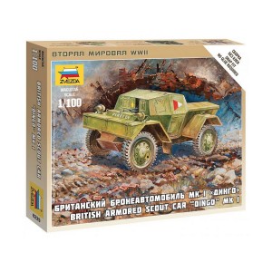Z6229 1:100 BRITISH ARMORED CAR DINGO