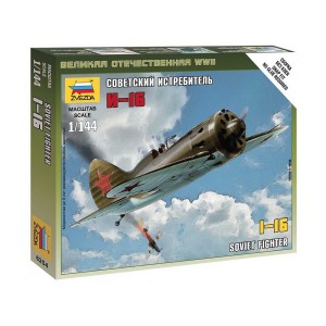 Z6254 1:144 I-16 Soviet Fighter