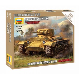 Z6280 1:100 BRITISH INFANTRY TANK VALENTINE II