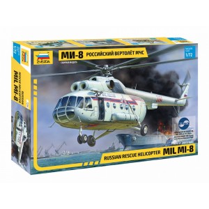 Z7254 1:72 MIL MI-8 RESCUE HELICOPTER